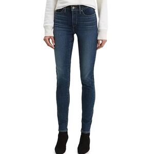 Levi's 311 Women's Shaping Skinny Jeans 33x30 Dark Blue Mid Rise